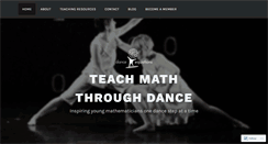 Desktop Screenshot of danceequations.com